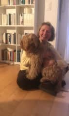 Me and Loumi, a friend‘s dog