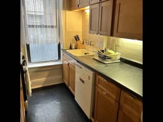 Dishwasher, ample cabinet space with all kitchen essentials