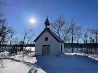 Little chapel behind our house