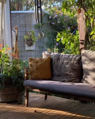 Backdeck sitting area