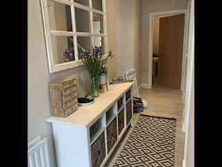 Entrance with downstairs toilet