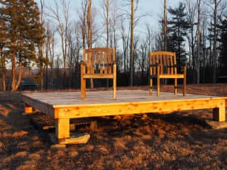 Monadnock viewing platform