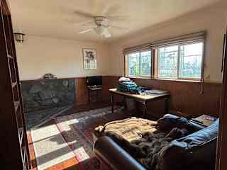 Downstairs den, activity room.