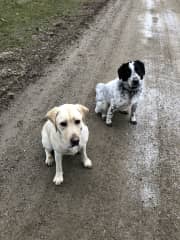 Bruno and best friend/neighbor Cali