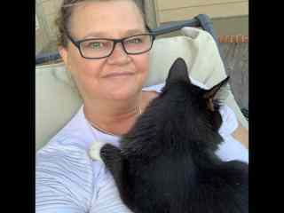 Foster fail cat, Oreo. I fostered a family of kittens for Pup and Cat Rescue and kept this guy!