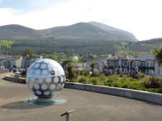 Home to Royal County Down championship golf course.