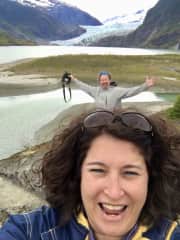 Touring the glaciers in Alaska!
