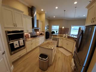 Kitchen with all new appliances