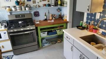 Recently rehabbed eat-in kitchen