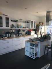 Our open kitchen