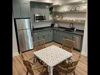 Kitchenette (in downstairs area). Perfect for coffee or tea in the mornings