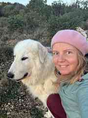 Taking care of Yuki, so smart and protective dog, loved spending time with him.