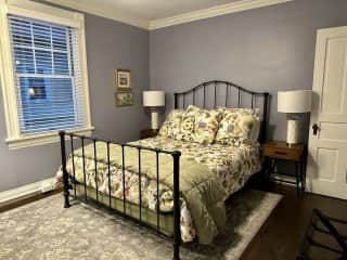 Dedicated queen guest bedroom