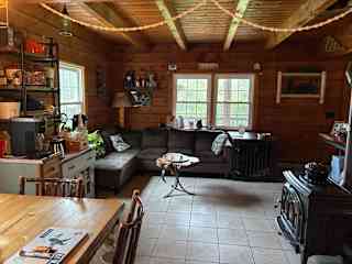 Kitchen and sitting room