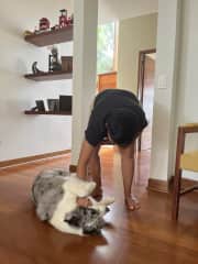 Pau with Luna again :)