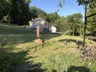 Garden and House