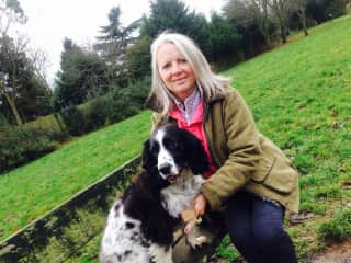 Me with Dori our former Springer she was an absolute treasure.