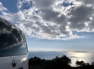 I travel a lot in my small camper van.
A secure parking spot is welcome for me when I am pet/housesitting.