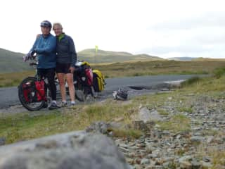 we love biking,specially with our tandem