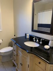 Guest Bathroom with tub