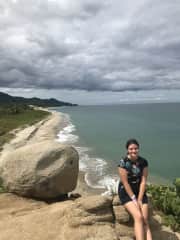 In Tayrona national park in Colombia.