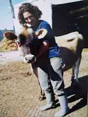 My favorite heffer when I milked cows