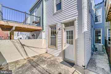 Back patio, facing back of house