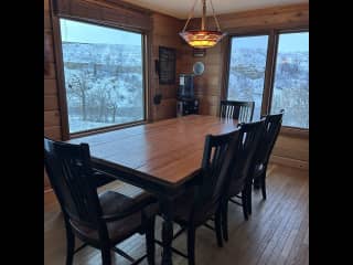 Dining area with a view!