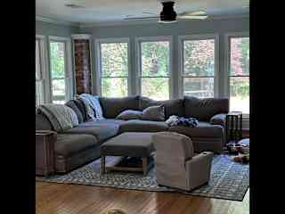 Living room with tv