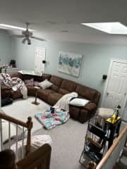 Bonus room with many comforts including a massage chair