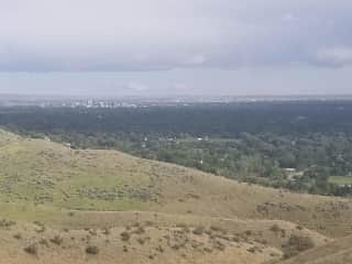 Trails behind our house