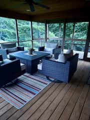 Screened porch