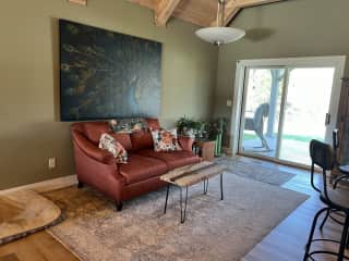 2nd living space by kitchen