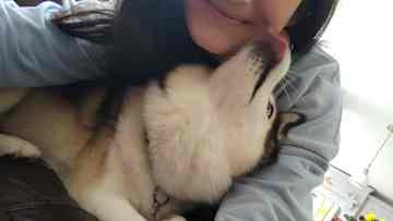 More kisses and cuddles with Yuki