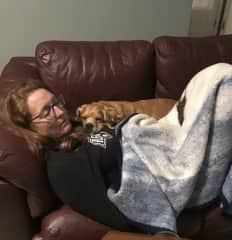 Kona is an older rescue dog and prefers the more chillaxed lifestyle.