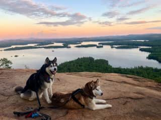 Hiking in NH is a favorite of ours.