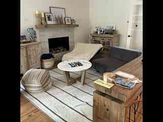 Downstairs living area