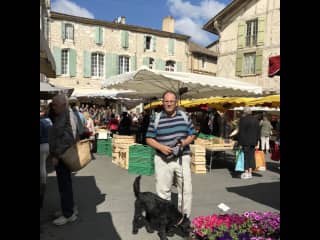 At the market