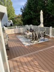 Deck Sitting Area