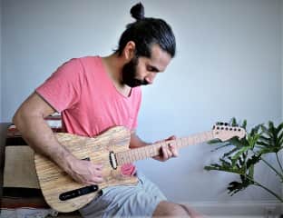 Andres and his guitar