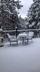 Yes this is what our back porch looks like from September to May