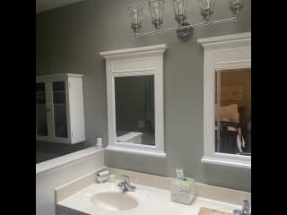 Bathroom tube and shower