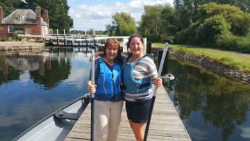 Canoe trip with my daughter