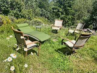 Sunny meadow seating