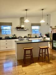 If you enjoy cooking this is the kitchen for you. Extra wide oven, dishwasher and you are free to use all equipment and food in pantry.