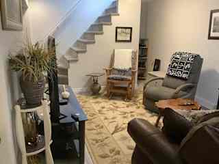 Basement tv area