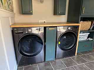 Laundry room.