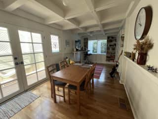 Dining room and another desk to work at