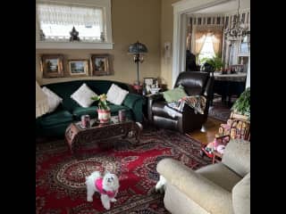 Livingroom and diningroom