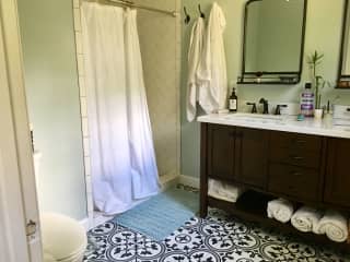 Master bathroom